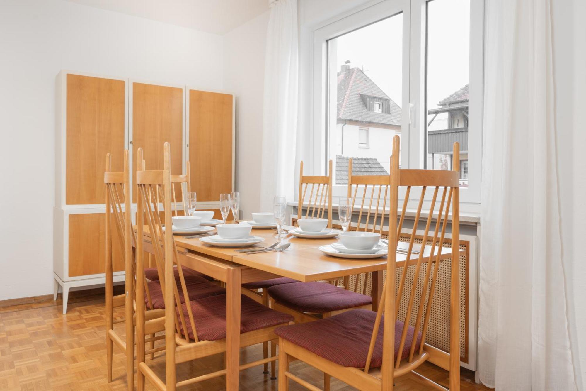 Bodensee-Haus Istayunixi Seenaehe-Terrasse-Garten-Netflix-Parkplatz 라돌프젤암보덴시 외부 사진